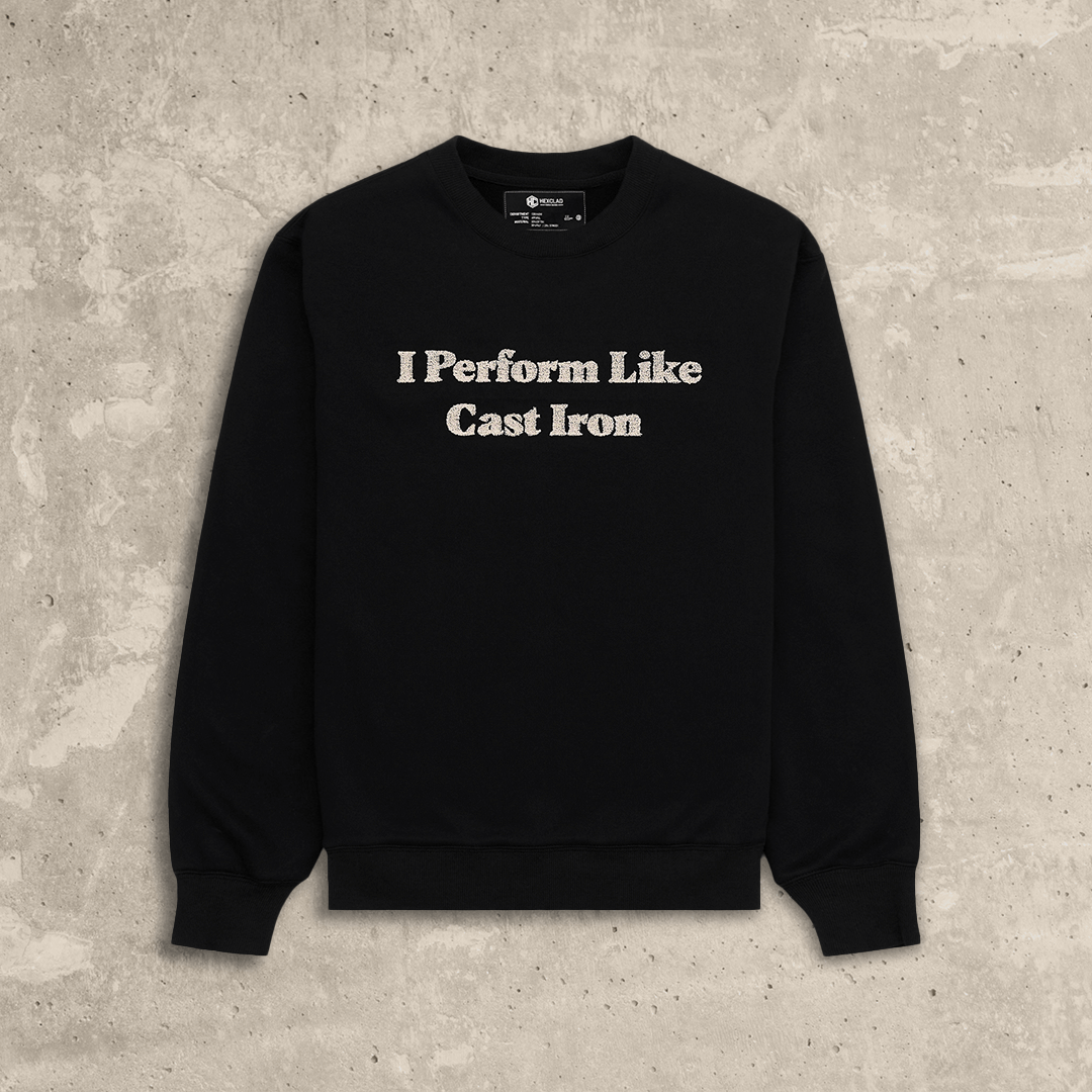 I Perform Like Cast Iron Sweatshirt — XS - Image 4