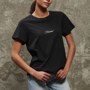 Cursive HexClad Women's T-Shirt — XS