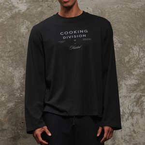 "Cooking Division" Men's Long Sleeve T-Shirt — S