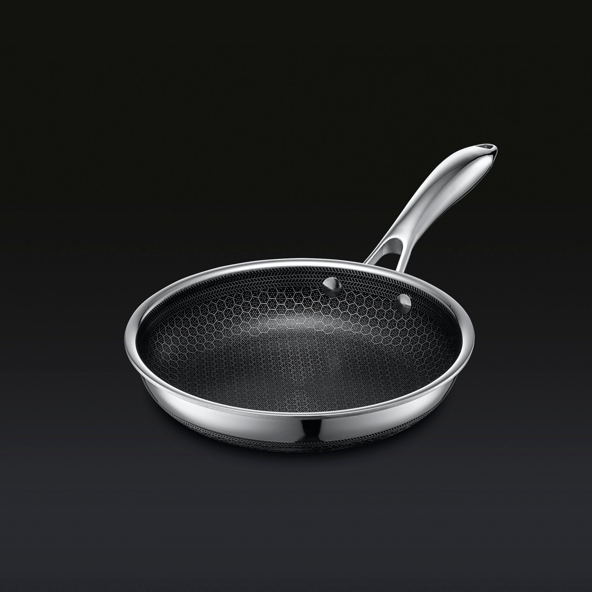Hybrid Fry Pan with Lid, 8" - Image 2