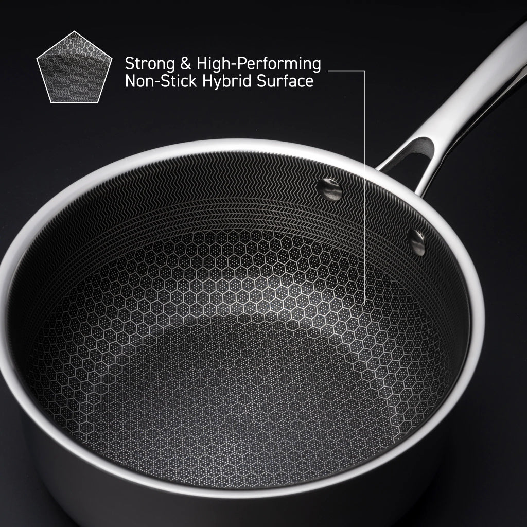 Hybrid Saucepan With Lid, 3-Qt - Image 4
